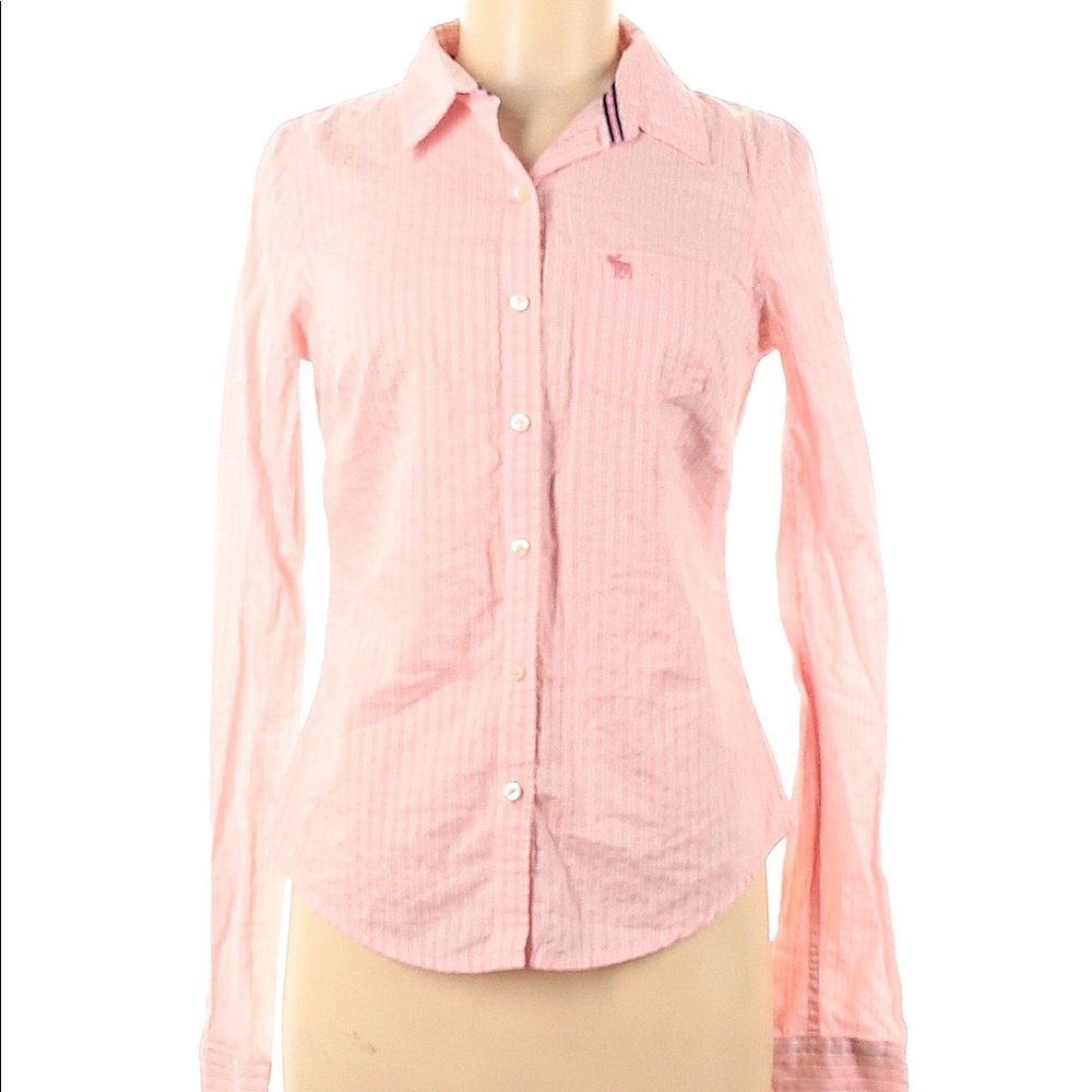 Abercrombie & Fitch Long Sleeve Button Down Shirt. Sz M